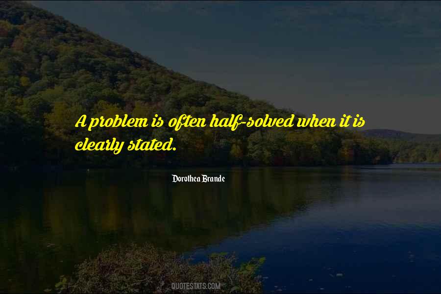 Quotes About Solved #1046079