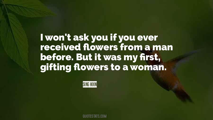 Quotes About Woman And Flowers #43453