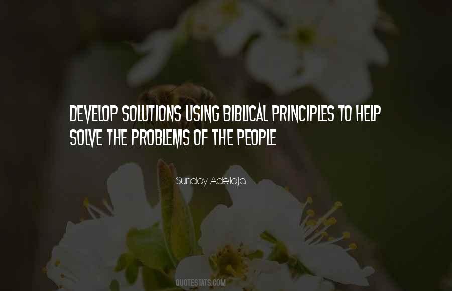 Quotes About Solve The Problems #1228969