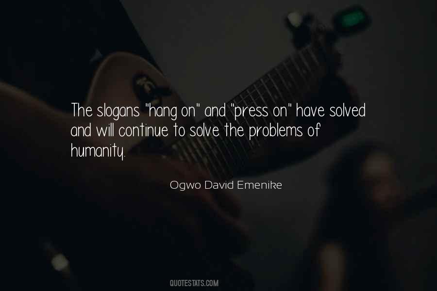 Quotes About Solve The Problems #762685