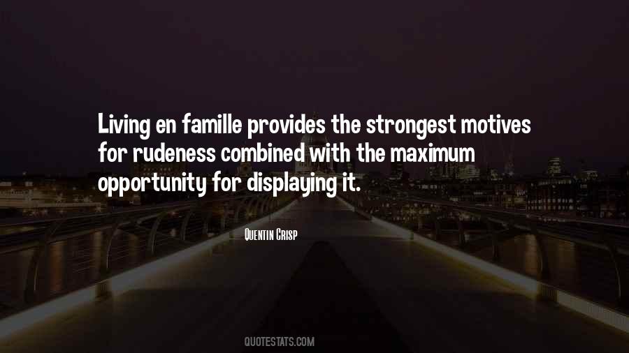 Famille Quotes #503054