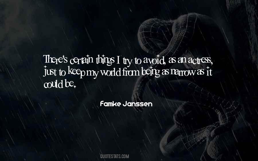 Famke Quotes #1600645 Famke Quotes #1600645