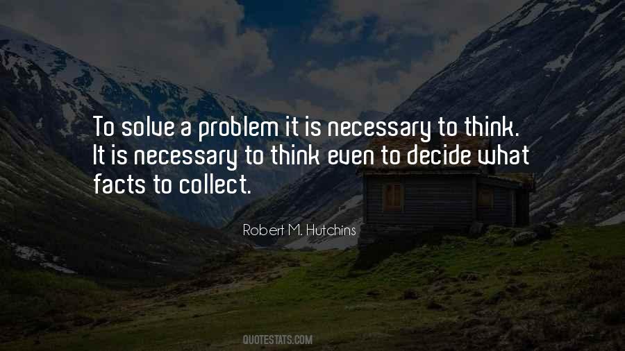 Quotes About Solve Problem #201320