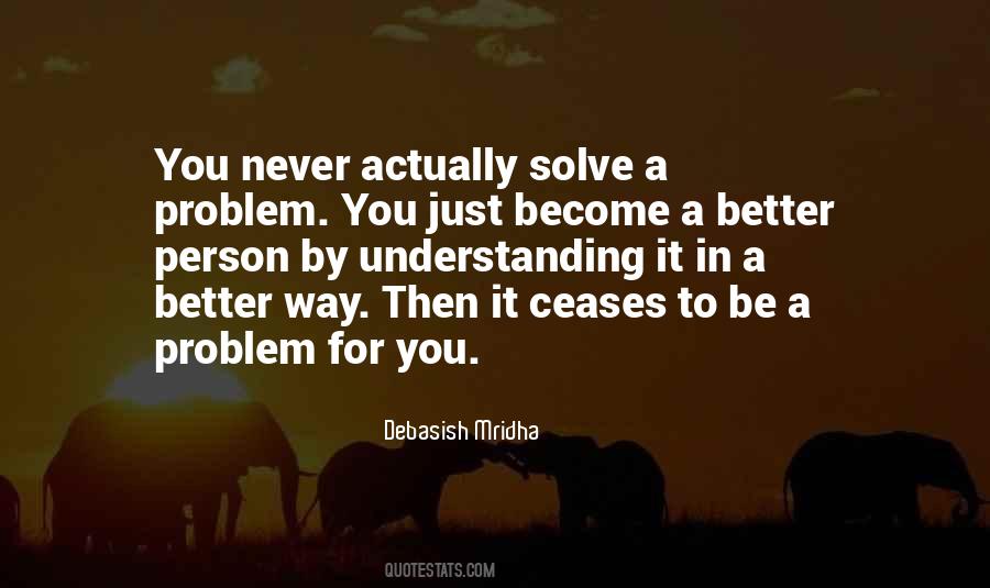 Quotes About Solve Problem #221156