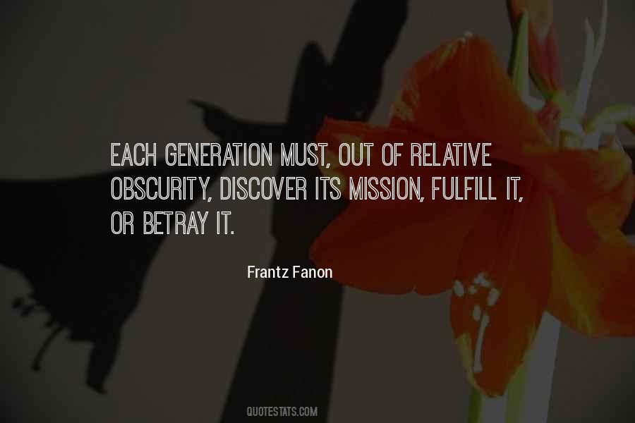 Fanon's Quotes #1314687