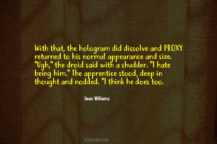 Quotes About Hate Star Wars #172491