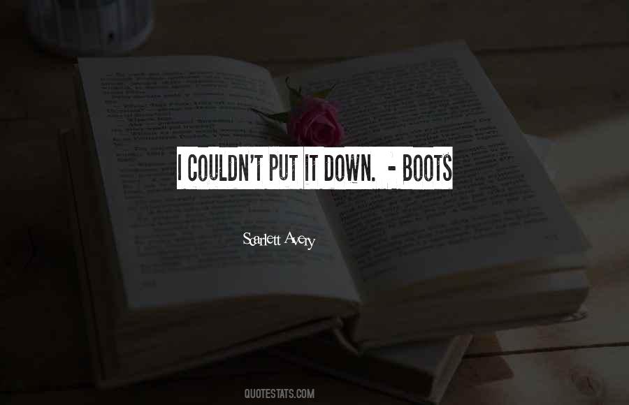 Quotes About Black Boots #1525525