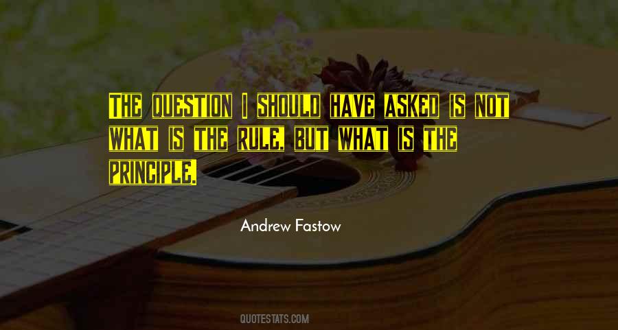 Fastow Quotes #274910