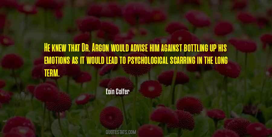 Quotes About Bottling Up Emotions #838423