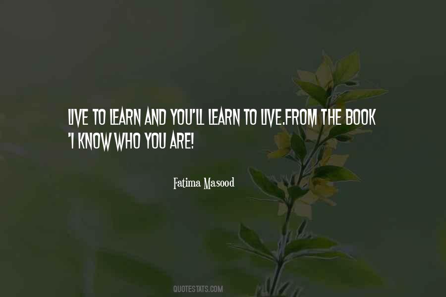 Fatima's Quotes #1508735