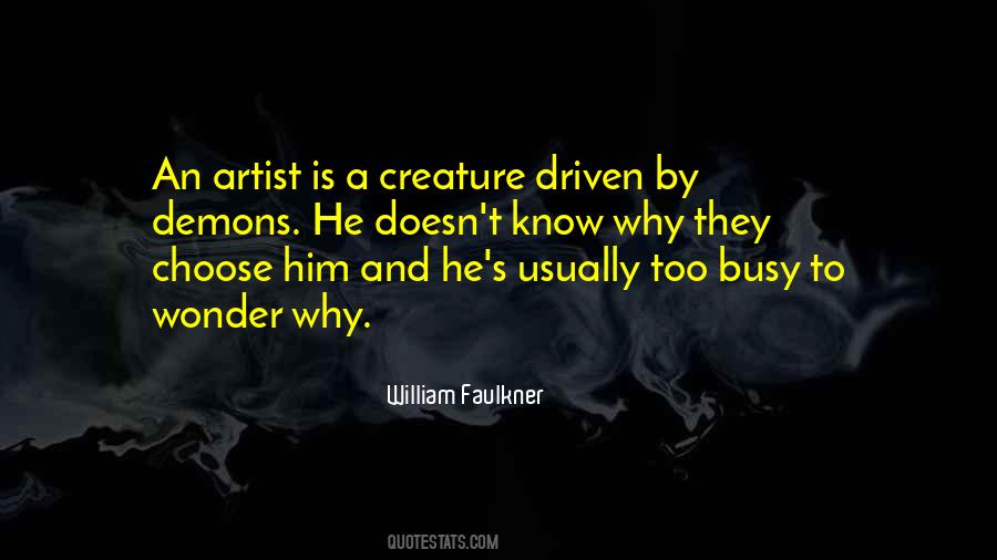 Faulkner's Quotes #1183883
