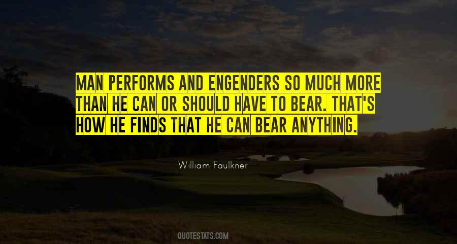 Faulkner's Quotes #507519