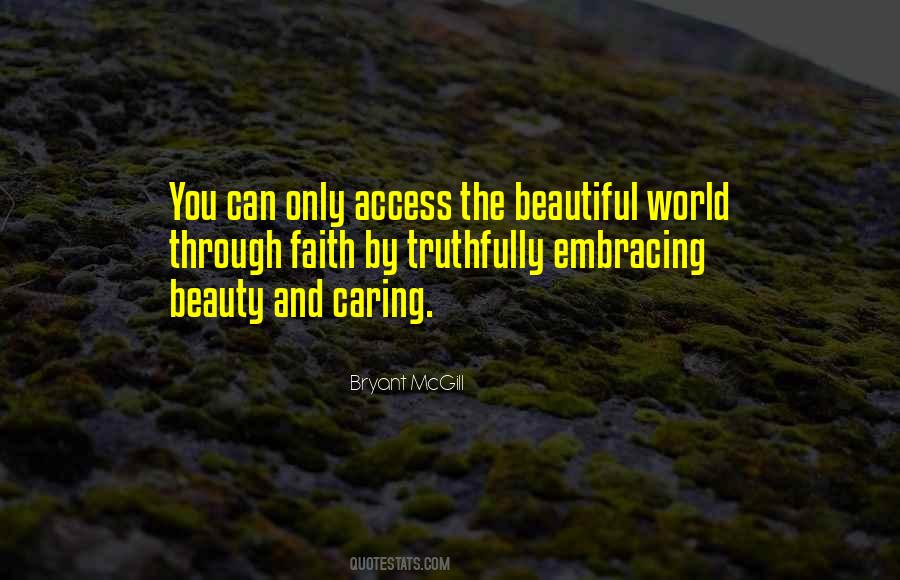 Quotes About The Beautiful World #1768620