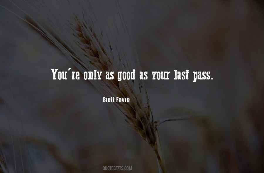 Favre's Quotes #1396100