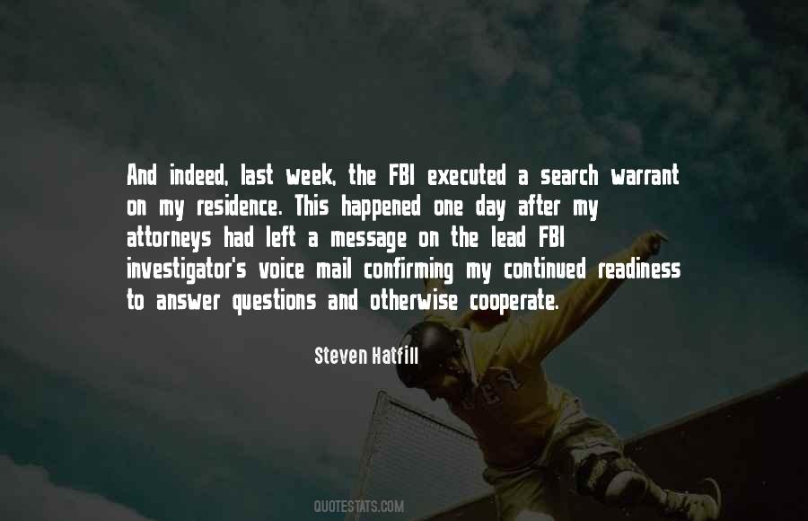 Fbi's Quotes #593094