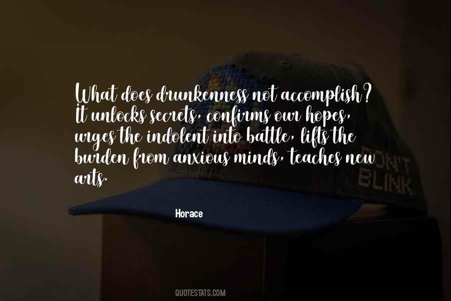 Quotes About Drunkenness #374314