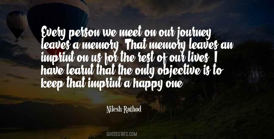 Quotes About A Happy Memory #1323773