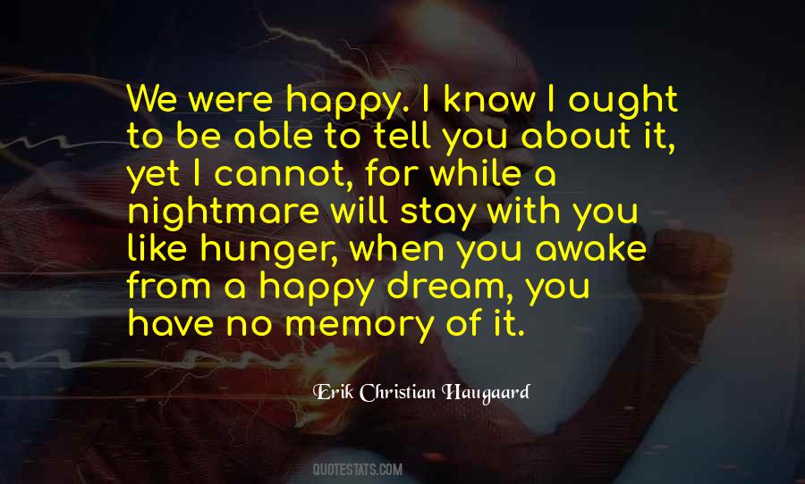Quotes About A Happy Memory #166196