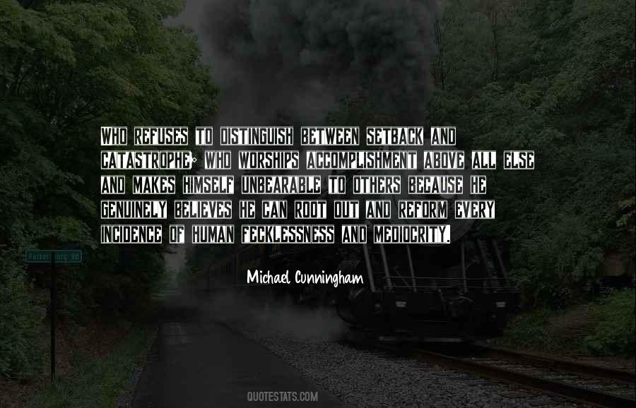 Fecklessness Quotes #1773118