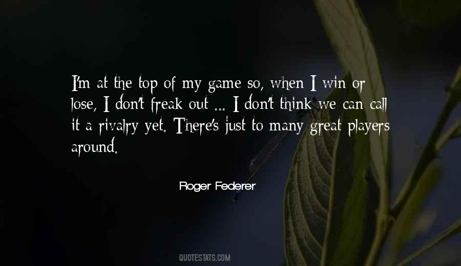 Federer's Quotes #443360