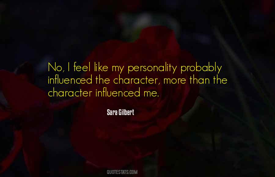 Quotes About My Personality #1145665