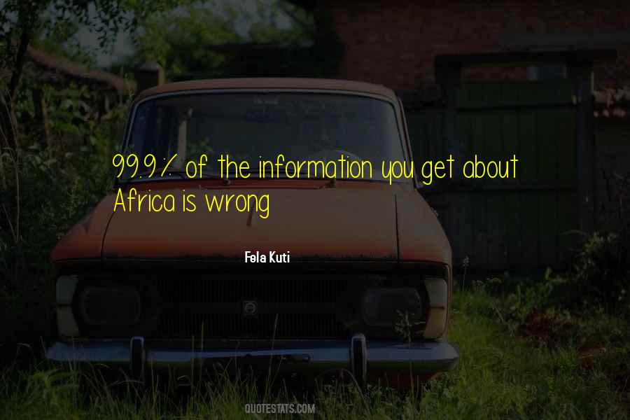 Fela's Quotes #1809206