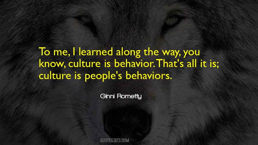 Quotes About People's Behavior #204681