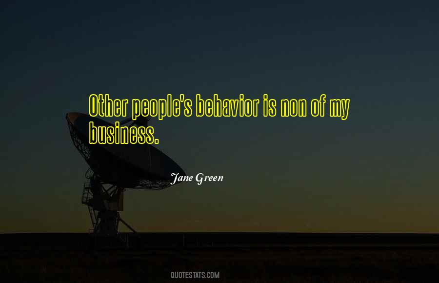 Quotes About People's Behavior #232801