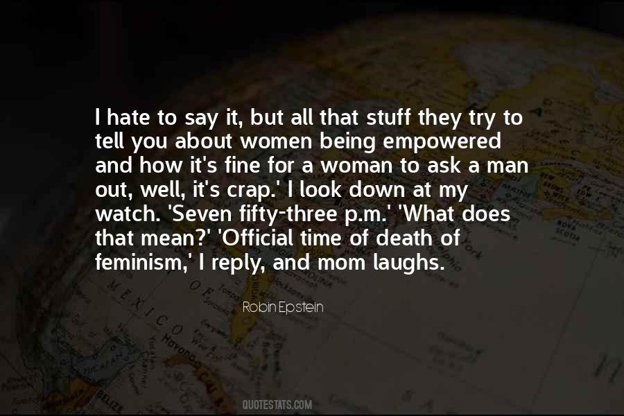 Feminism's Quotes #247445