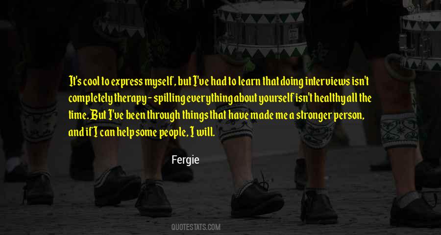 Fergie's Quotes #600440