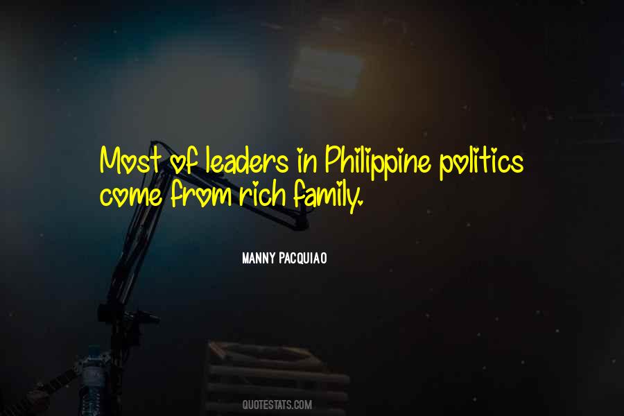 Quotes About Philippine Politics #1813094