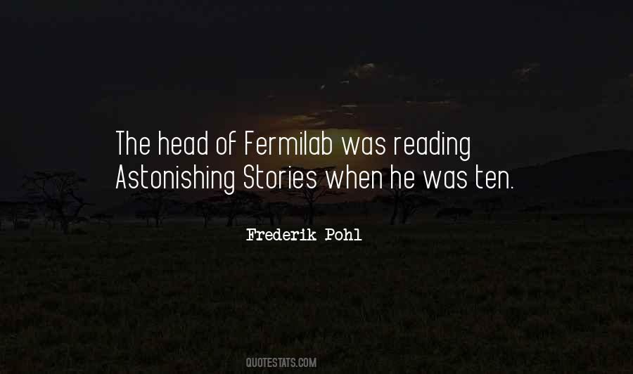 Fermilab Quotes #1521730