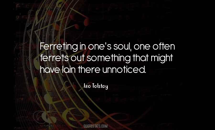 Ferreting Quotes #599005