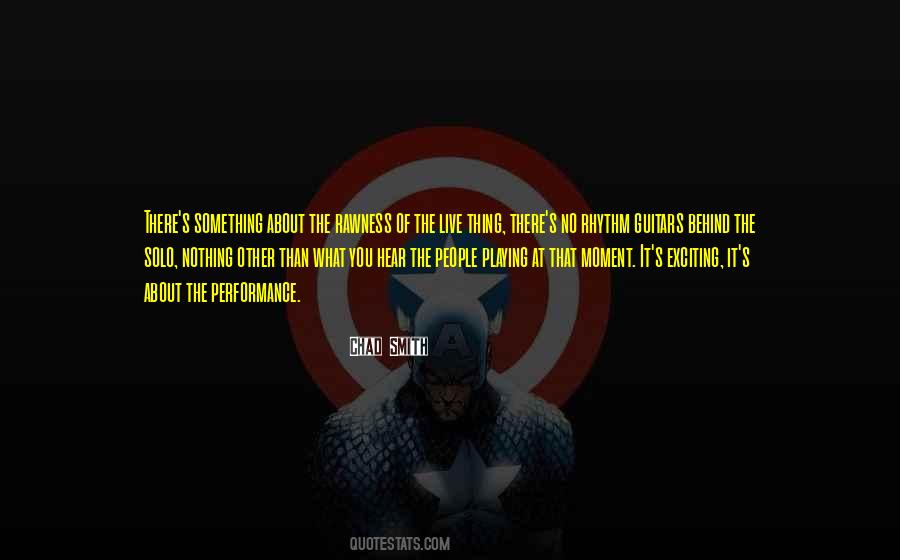 Quotes About Solo Performance #1436859