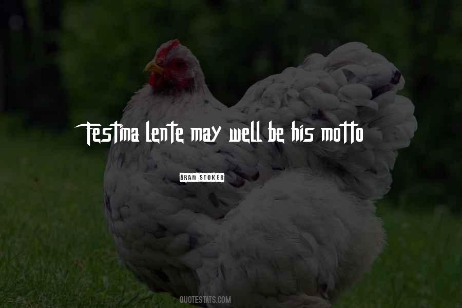 Festina Quotes #3376