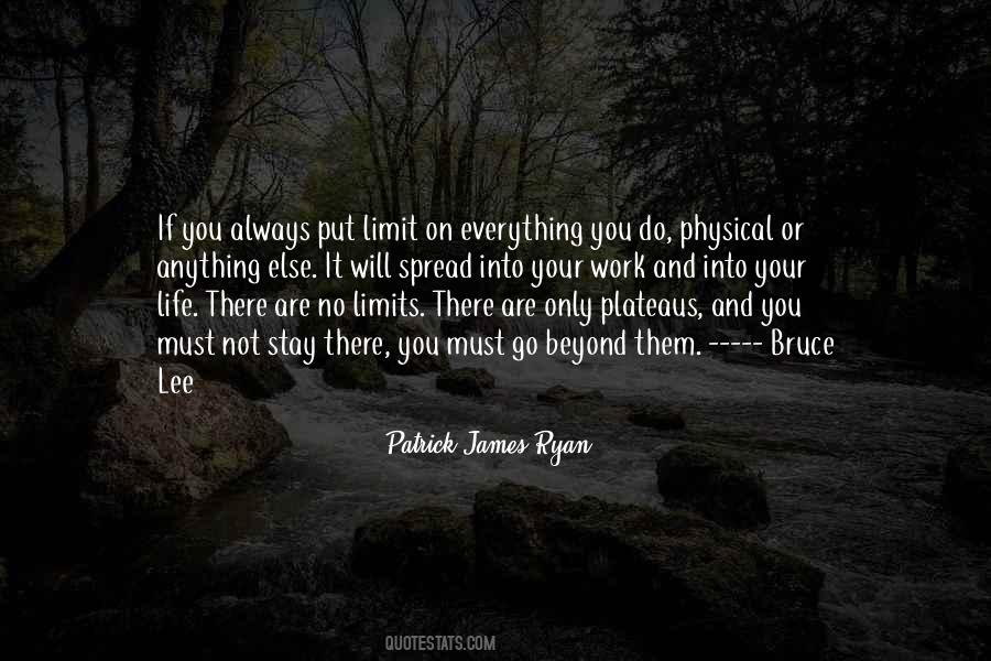 Quotes About Plateaus #377840