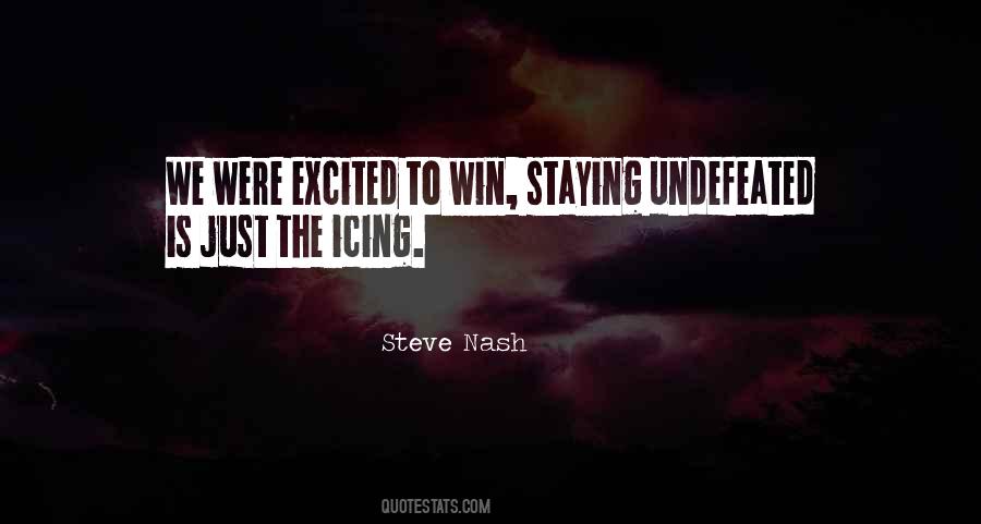 Quotes About Undefeated #1683600