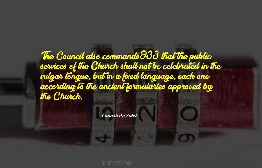 Quotes About Council #1121832