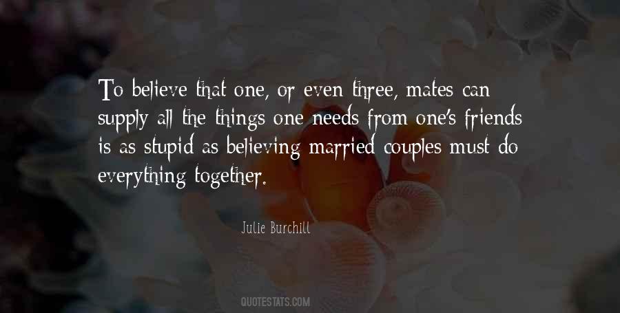 Quotes About Married Friends #548656