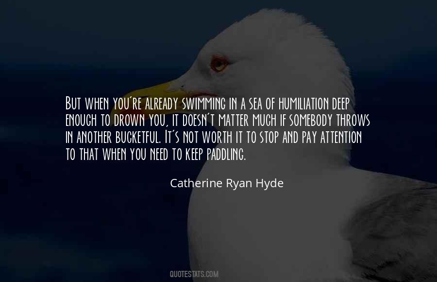 Quotes About Swimming In The Sea #1801059