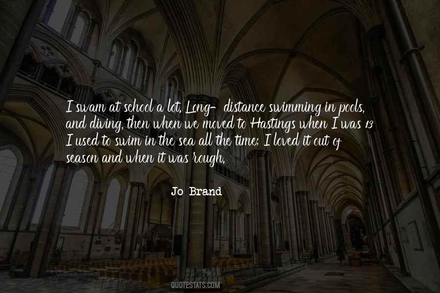 Quotes About Swimming In The Sea #349305