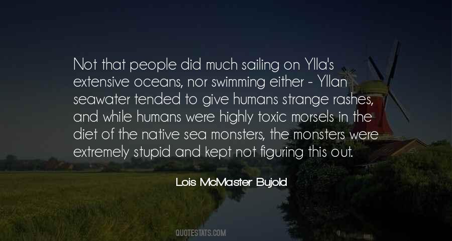 Quotes About Swimming In The Sea #414569