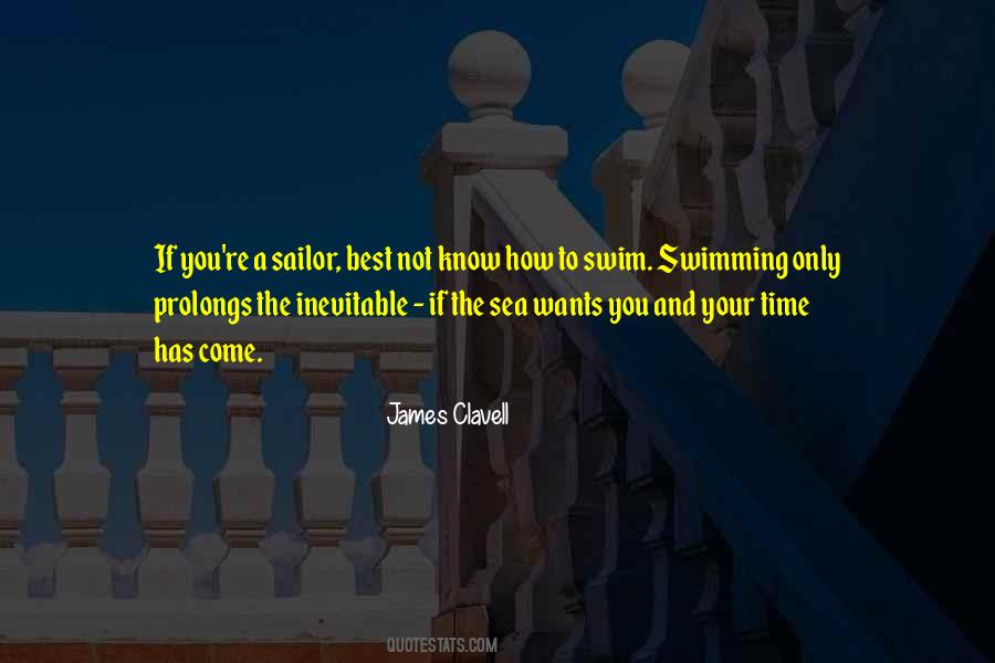 Quotes About Swimming In The Sea #905340