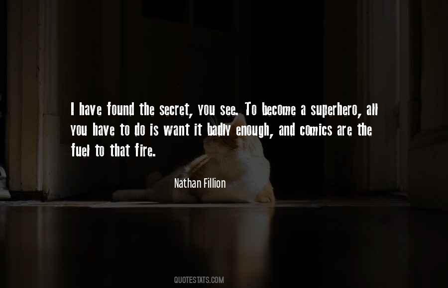 Fillion Quotes #1171563