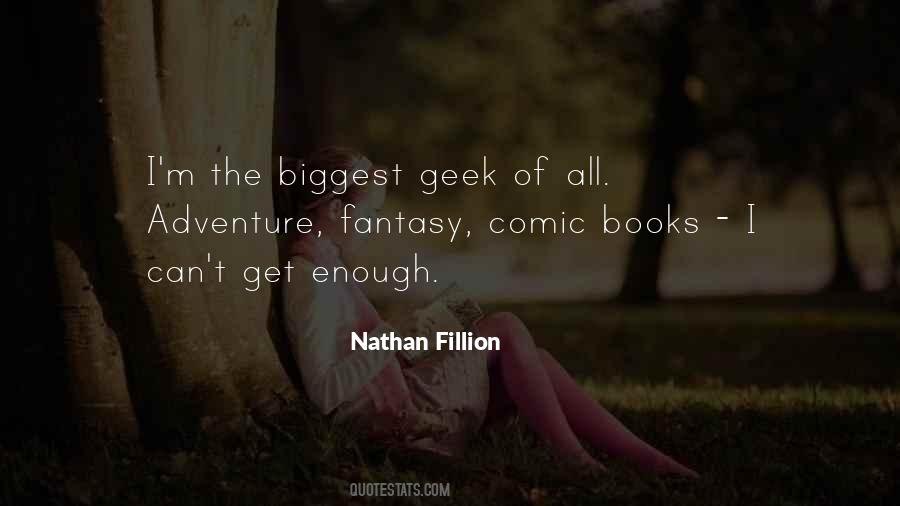 Fillion Quotes #1225719