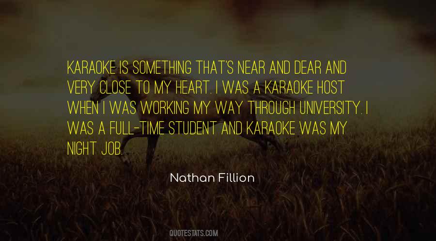 Fillion Quotes #1266572