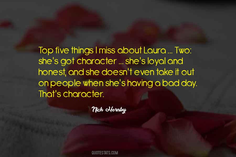 Quotes About People's Bad Character #79920