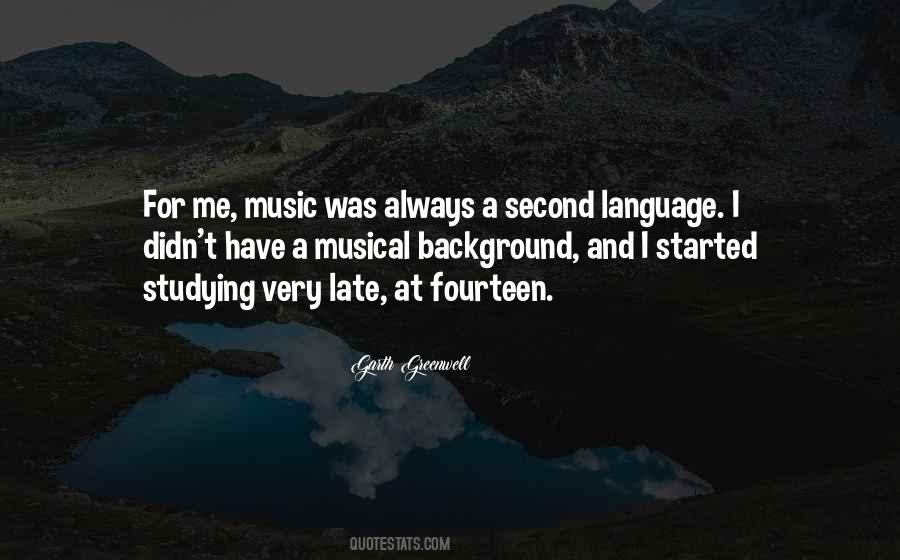 Quotes About Second Language #1222972