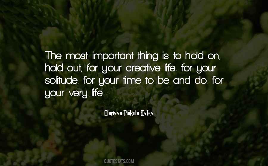 Quotes About Solitude Life #181883