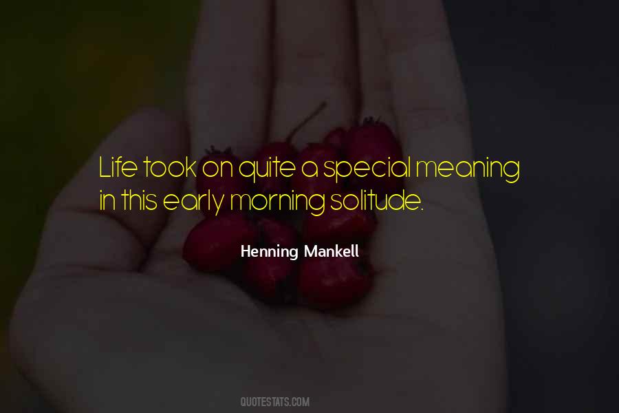 Quotes About Solitude Life #186304